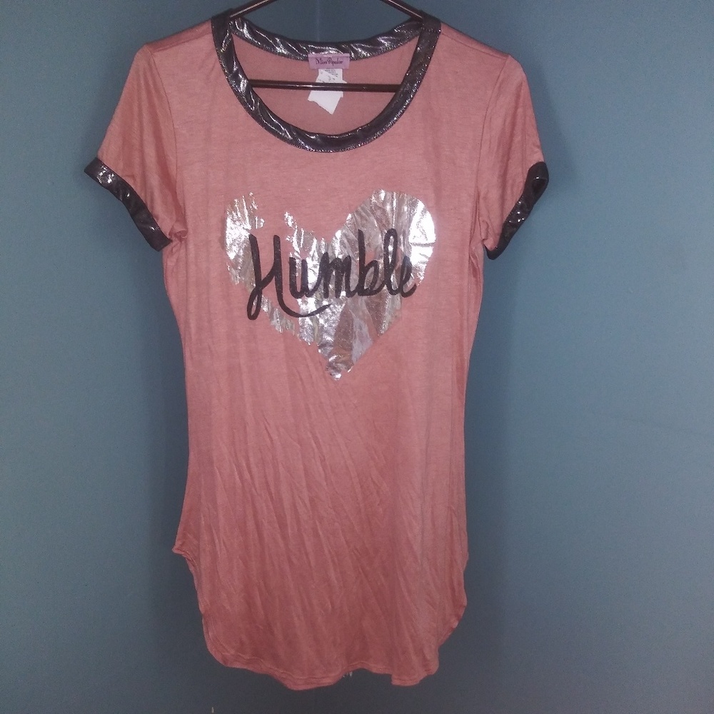 T-shirt Extra Long tshirt humble xl